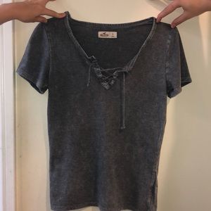 v- neck shirt